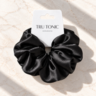 Tru Tonic Black large hair scrunchie