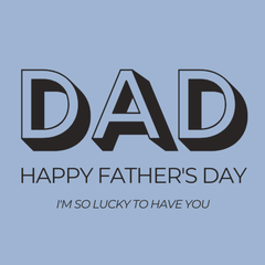 DAD - Happy Father's Day Card
