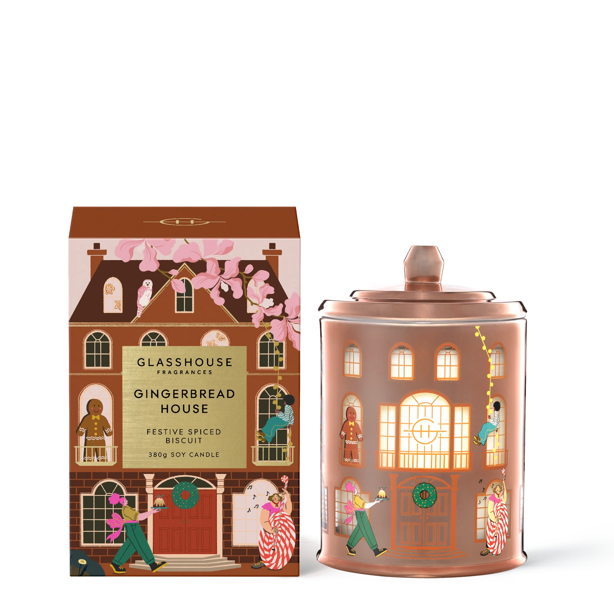 GINGERBREAD HOUSE - 380g Candle