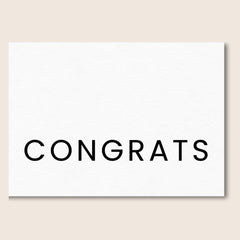 Congrats