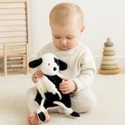 Lily and George Buster soft puppy comforter for newborn gifts