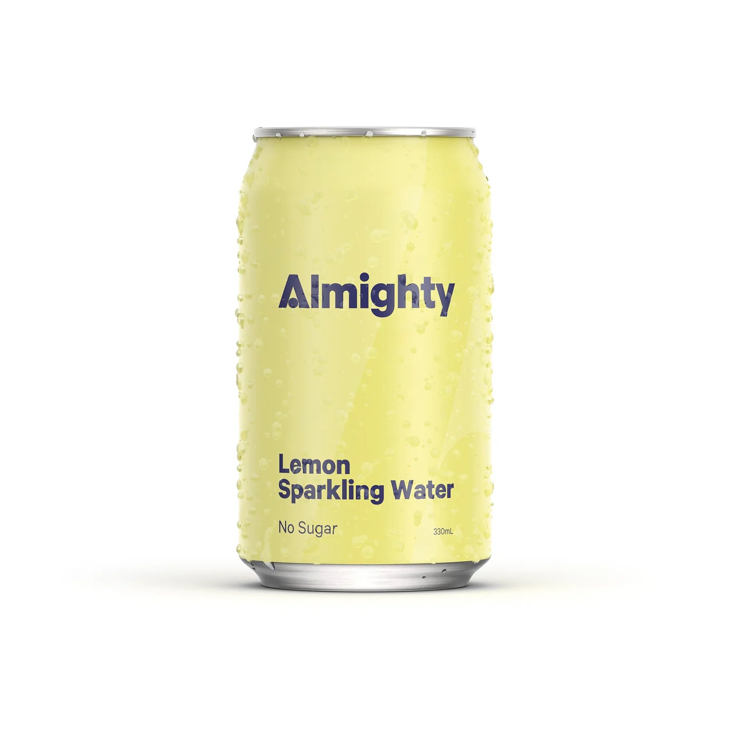 Almighty Lemon Sparkling Water can – zesty sugar-free drink for Build-a-Box gifts