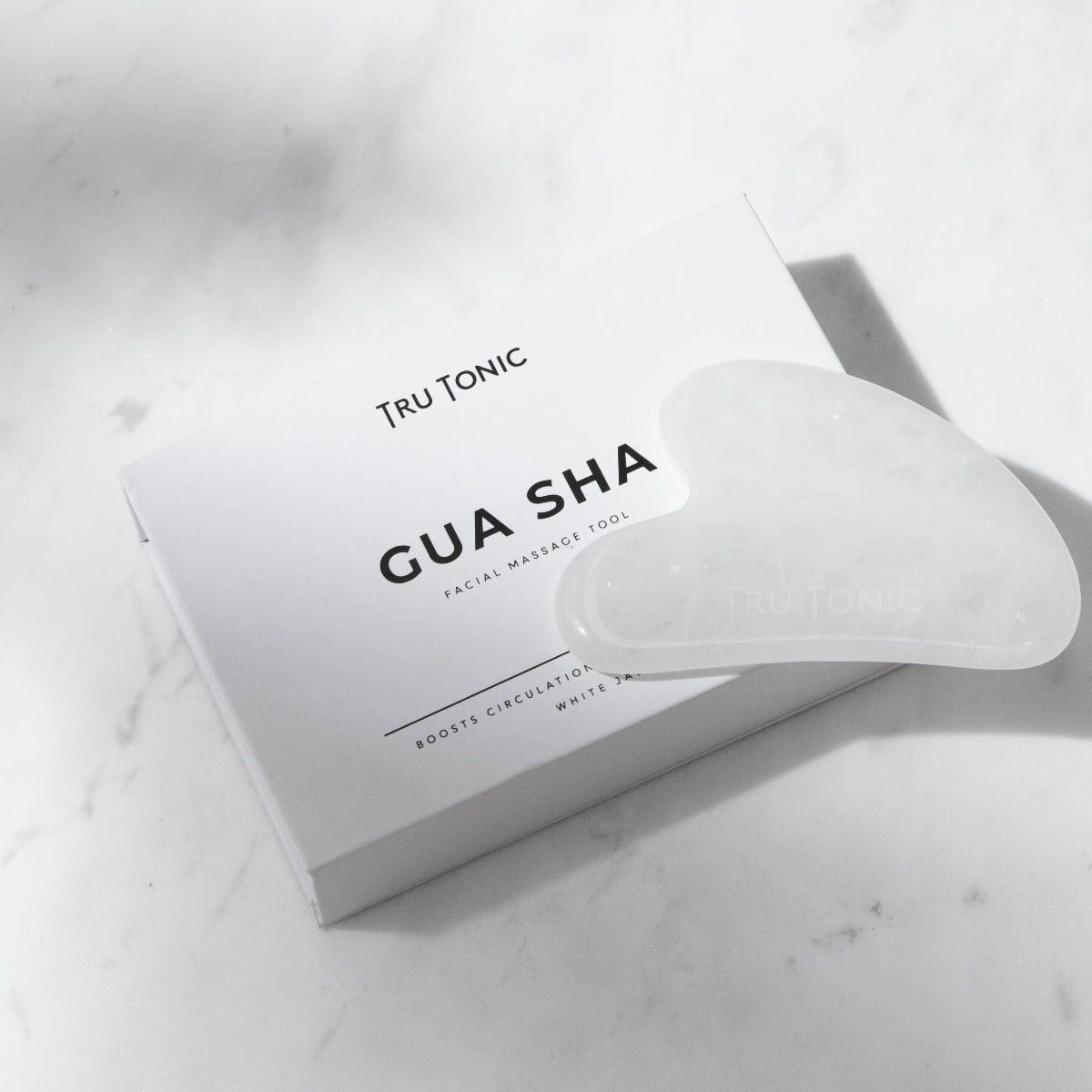 WHITE JADE GUA SHA