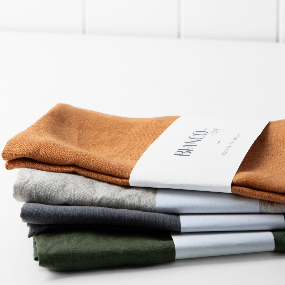 bianco home linen tea towel collection