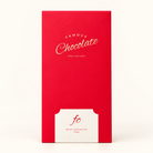 NZ made Christmas milk chocolate bar in red and gold packaging
