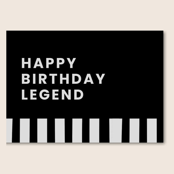 BIRTHDAY LEGEND