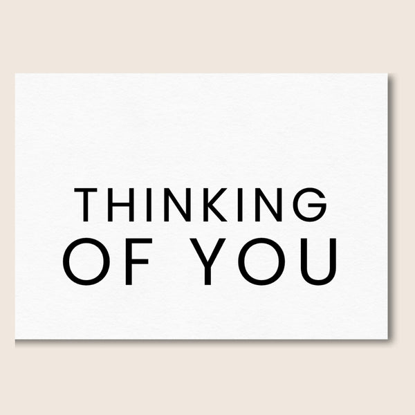 THINKING OF YOU