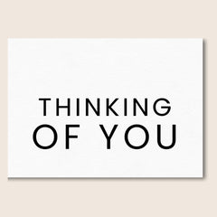 THINKING OF YOU