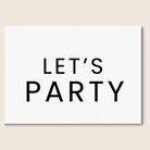 Lets party card - gift box nz