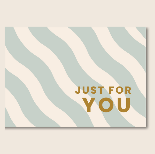 Just For You Green Card