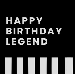 Happy Birthday Legend Card