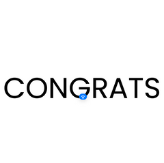 Congrats