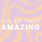 You are truly amazing card - gift box nz