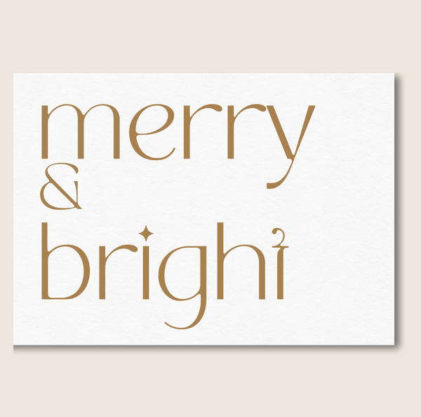 MERRY & BRIGHT