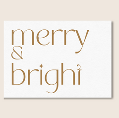 Merry and Bright Card