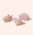 Ocean Pals Blush pink silicone baby bath toys