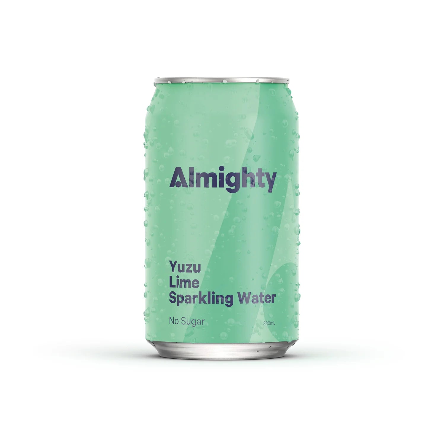 Almighty Yuzu & Lime Sparkling Water can – citrus sugar-free drink for Build-a-Box gifts