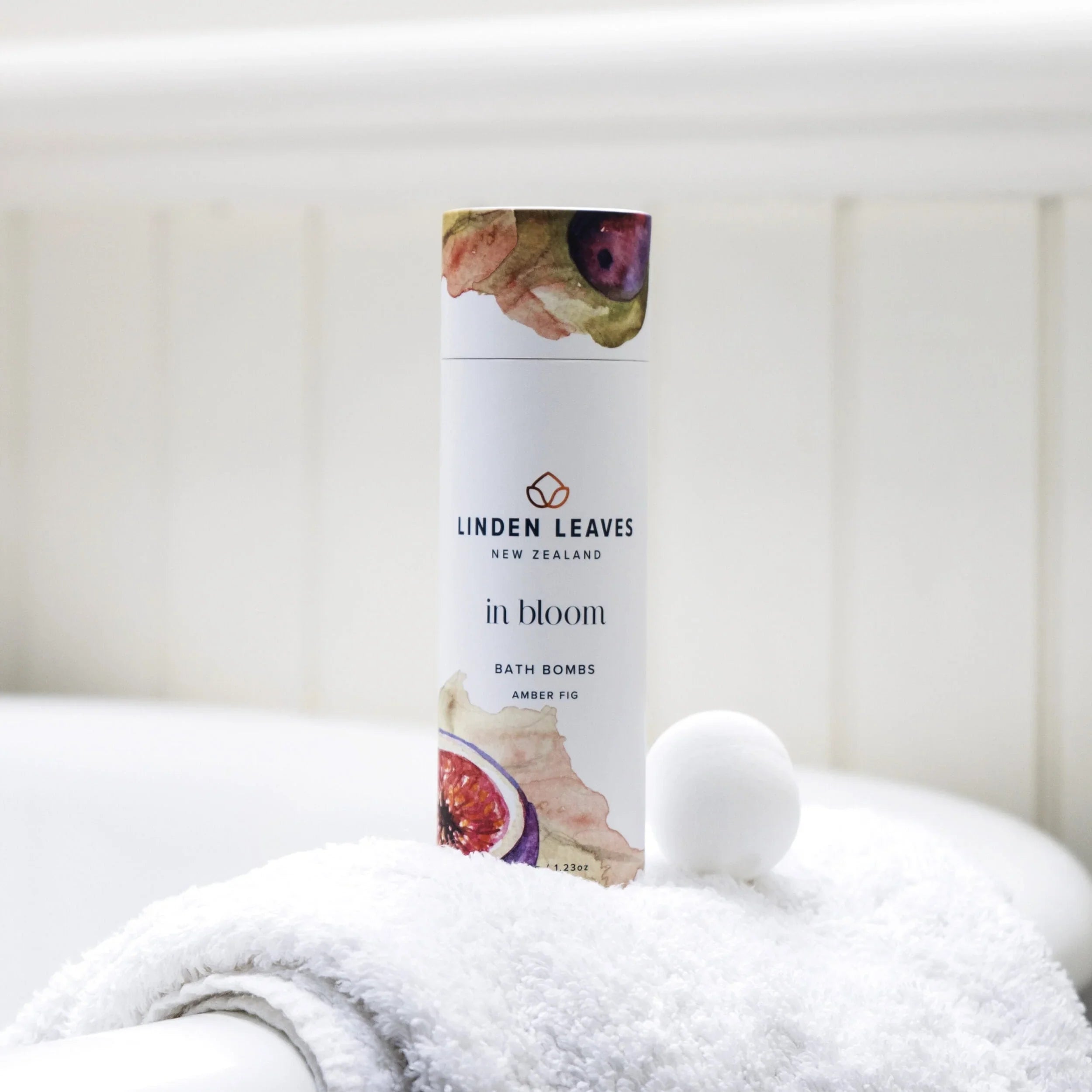 Amber fig bath bombs - gift box nz