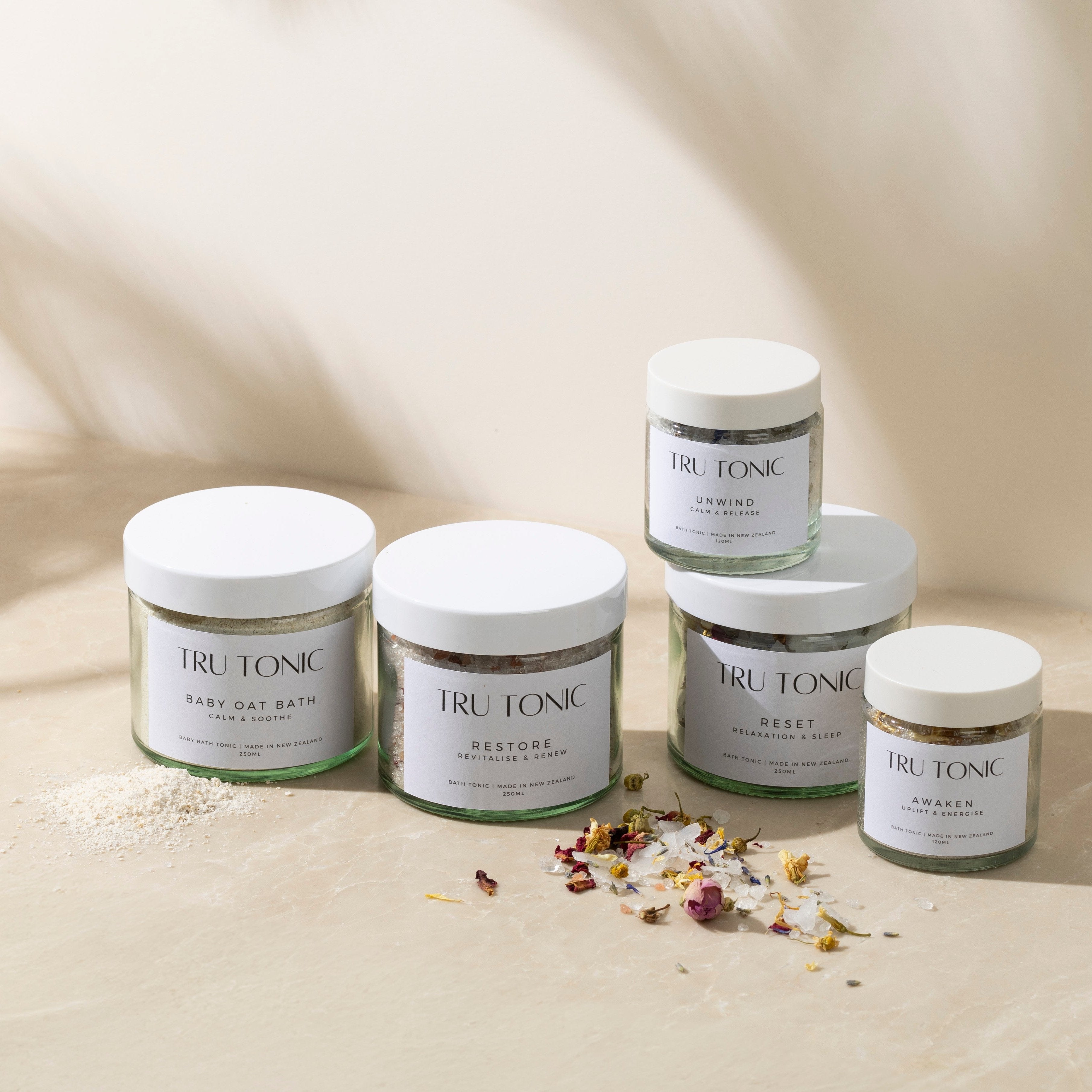 Unwind bath tonic // large - gift box nz