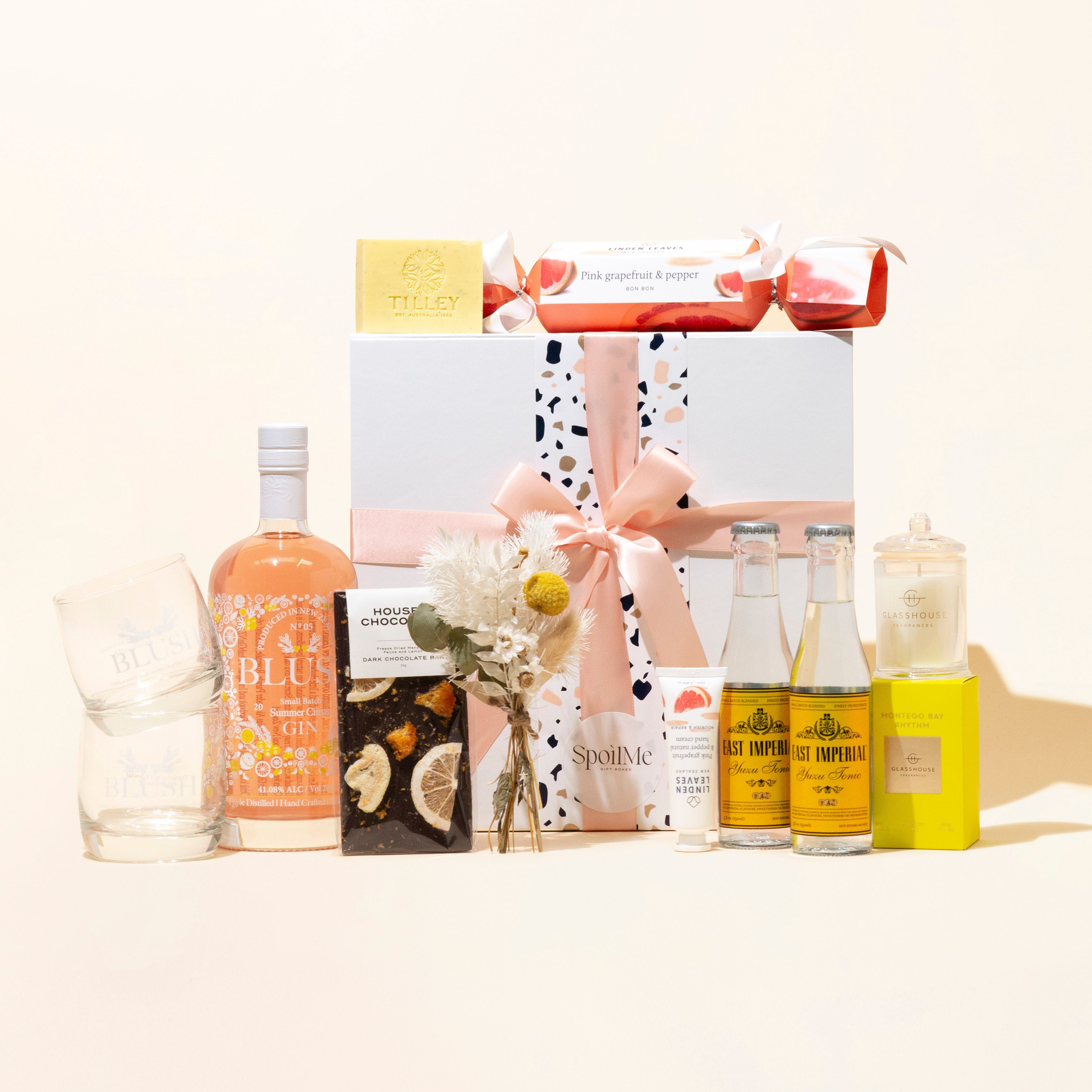 Blossom citrus large gift box - gift box nz