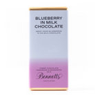 Bennetts blueberry milk chocolate bar NZ made chocolate gift