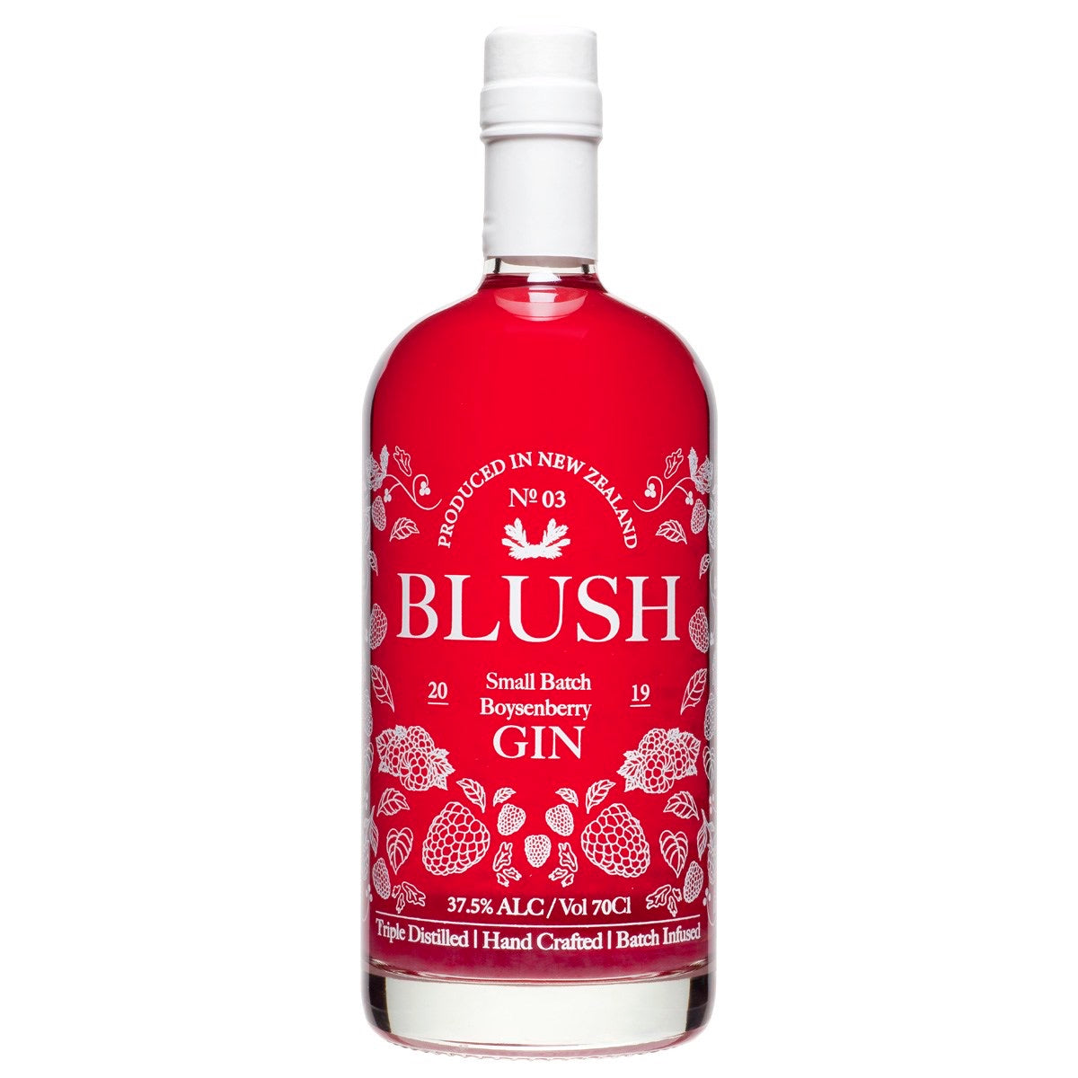 Blush boysenberry gin 700ml - gift box nz