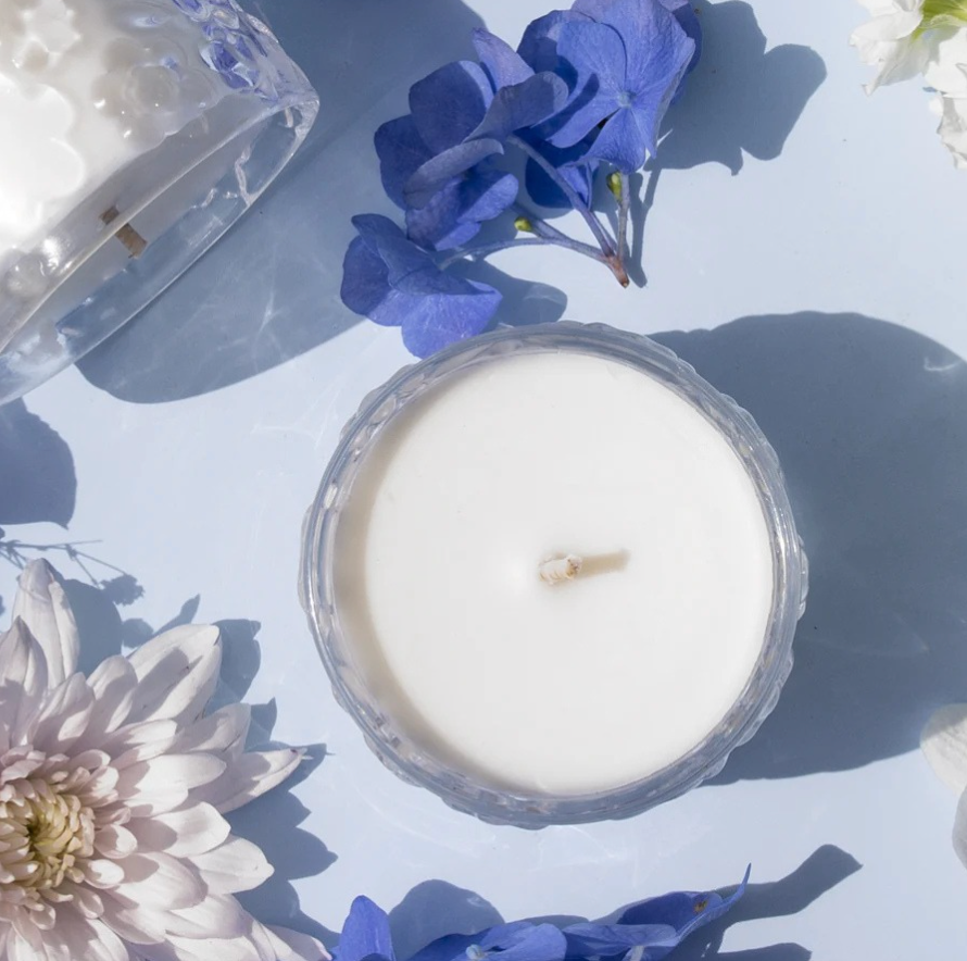 Candle - forget me - gift box nz