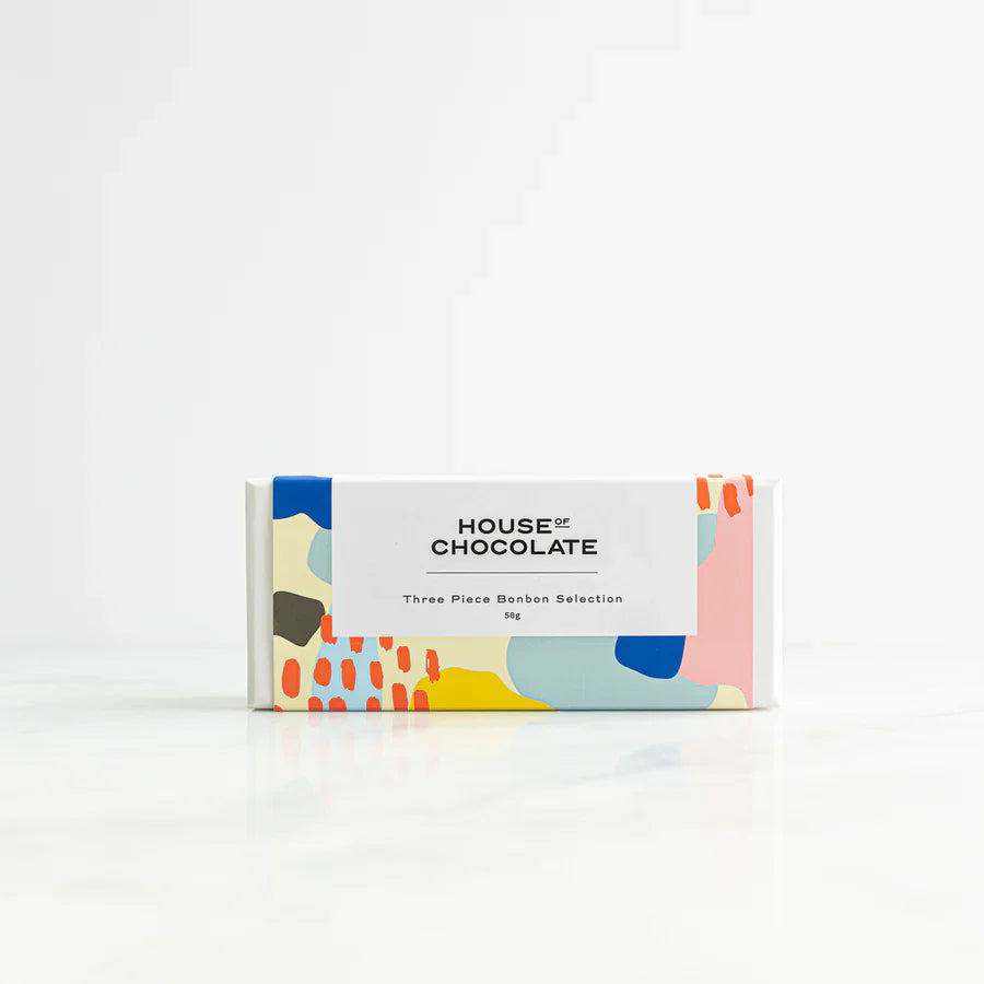 Chocolate bonbon 3 piece selection - gift box nz