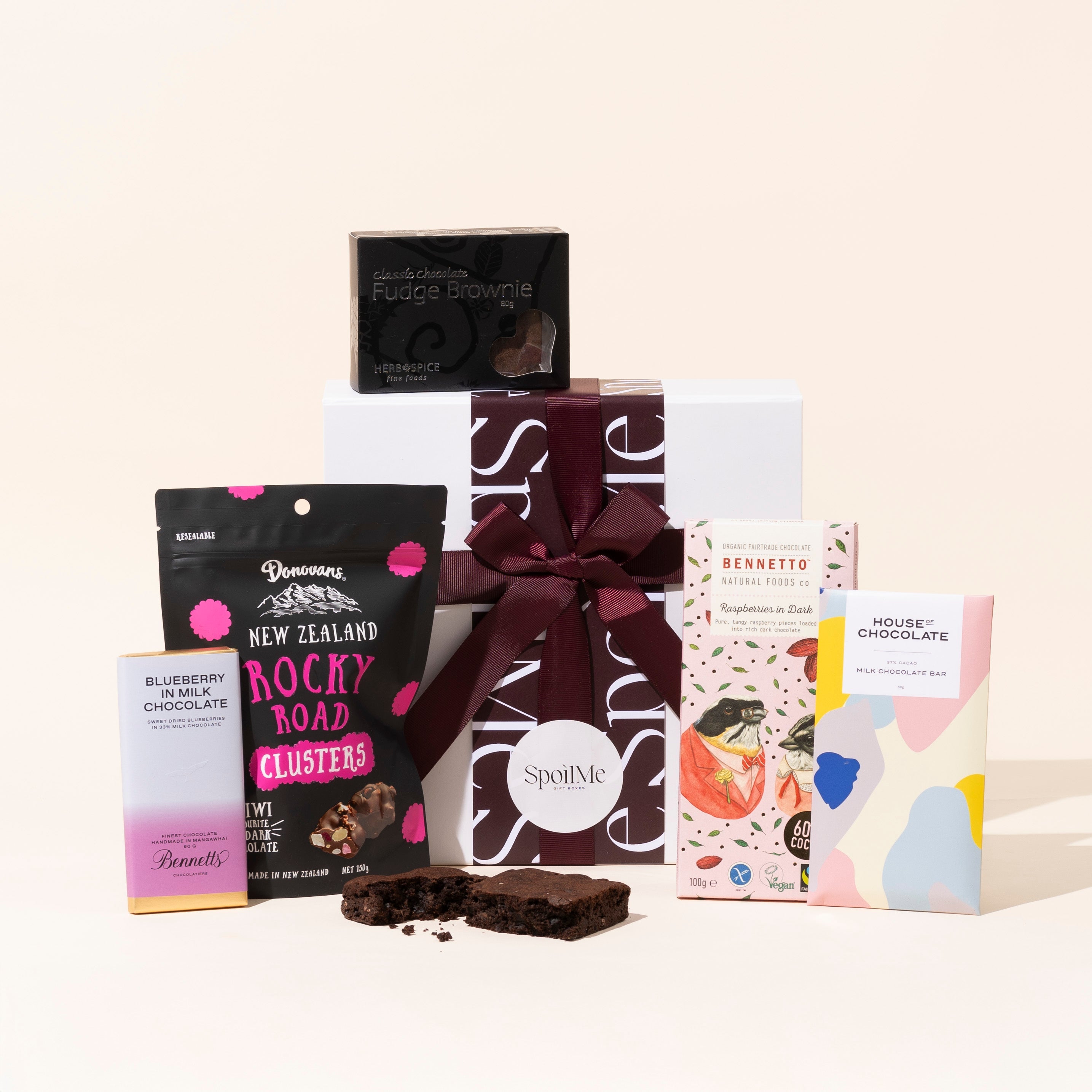 Chocolate dream pink gift box - gift box nz