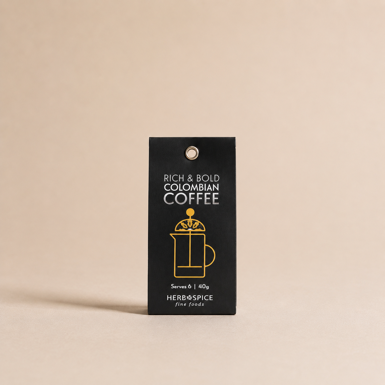 Colombian plunger coffee - 40g - gift box nz