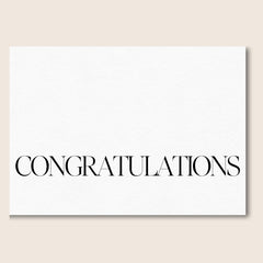Congrats