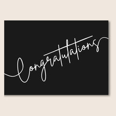 CONGRATS GREETING CARD