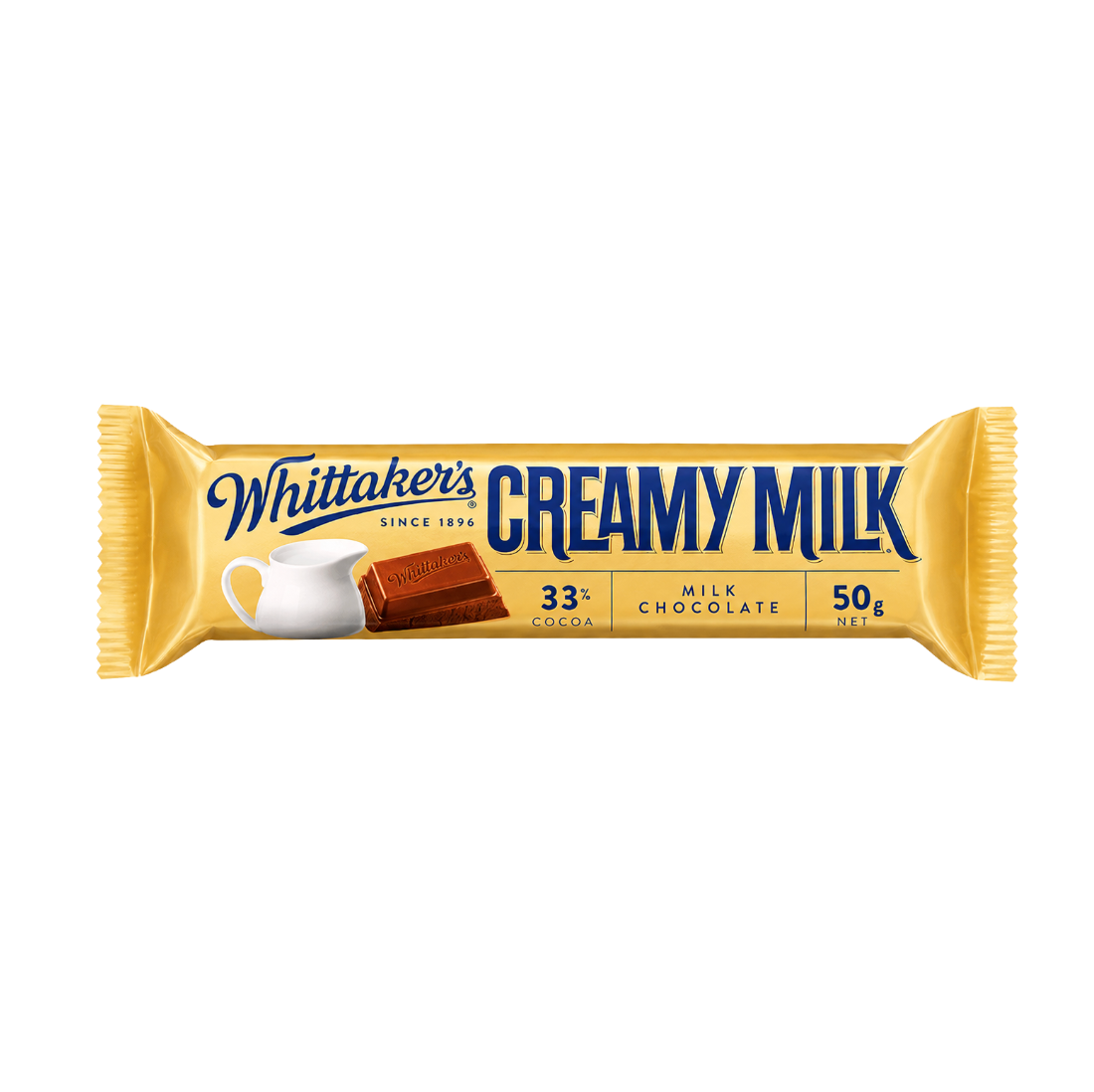 Creamy Milk Chocolate 50g Bar