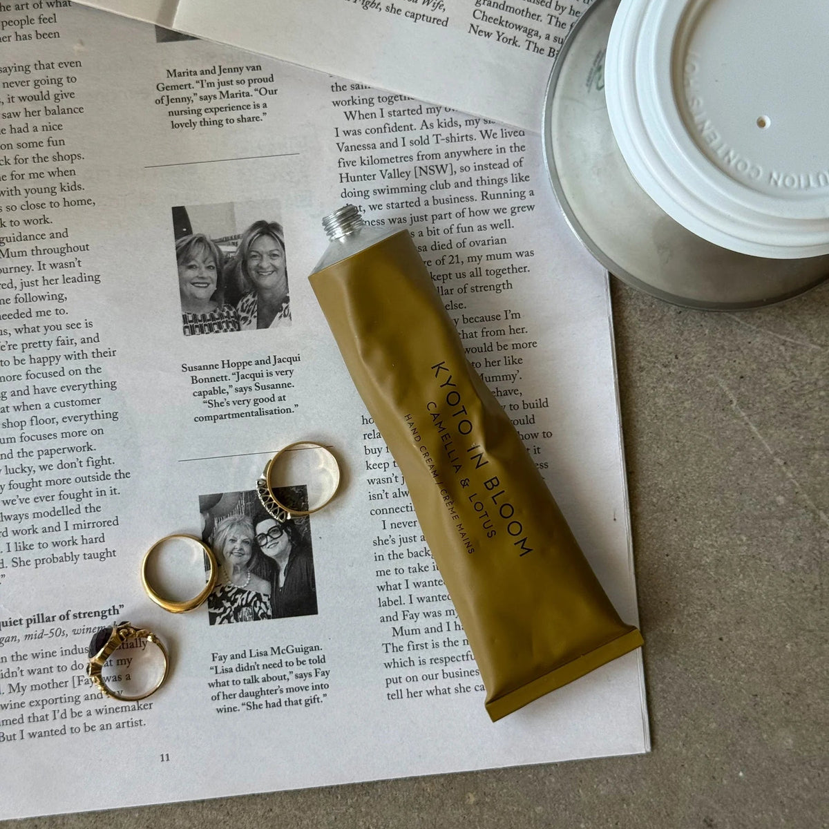 Kyoto in Bloom Hand Cream Tube
