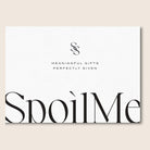 Free spoil me message card - gift box nz