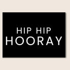 Hip hooray card - gift box nz