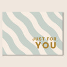 Just for you card - gift box nz