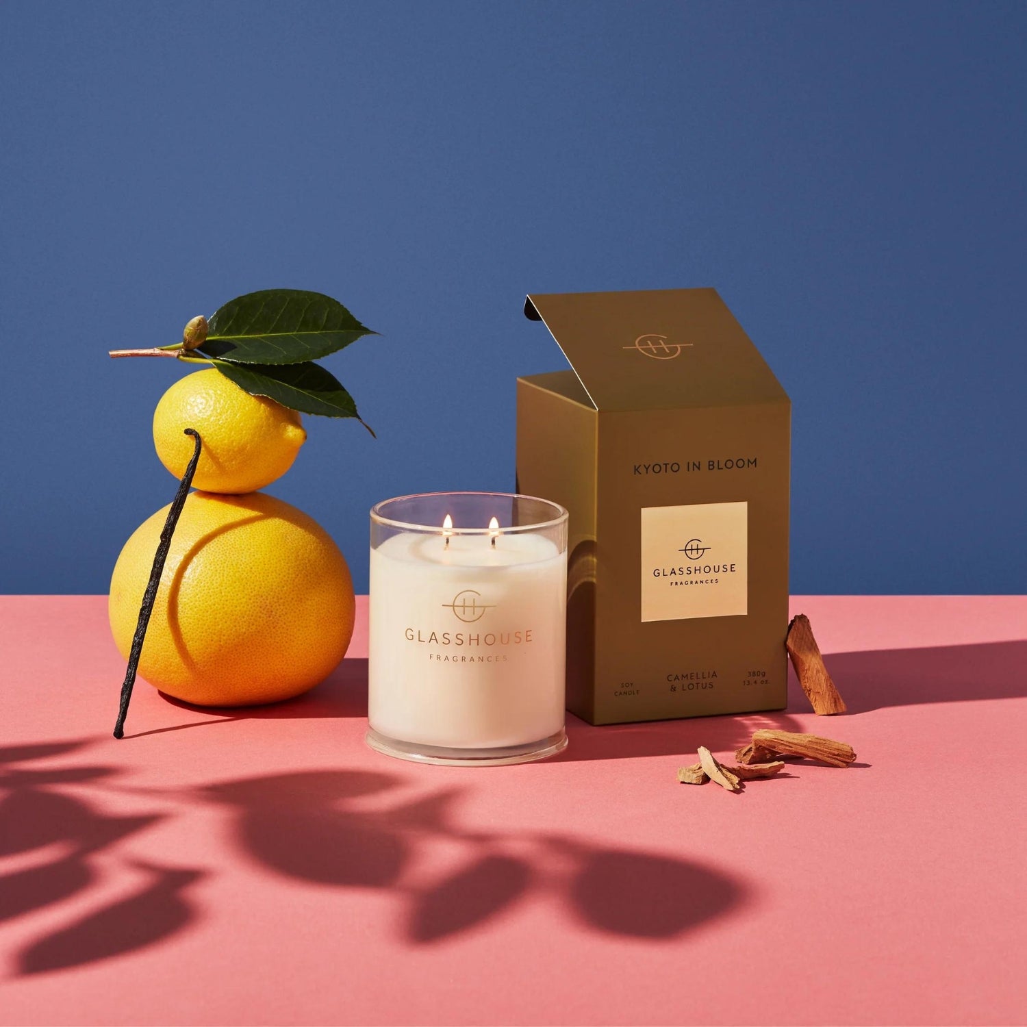 Kyoto in bloom // 380g candle - gift box nz