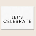 Let’s celebrate card - gift box nz