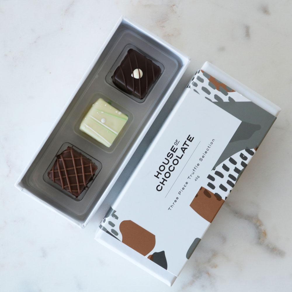 Liqueur truffle 3 piece selection - gift box nz