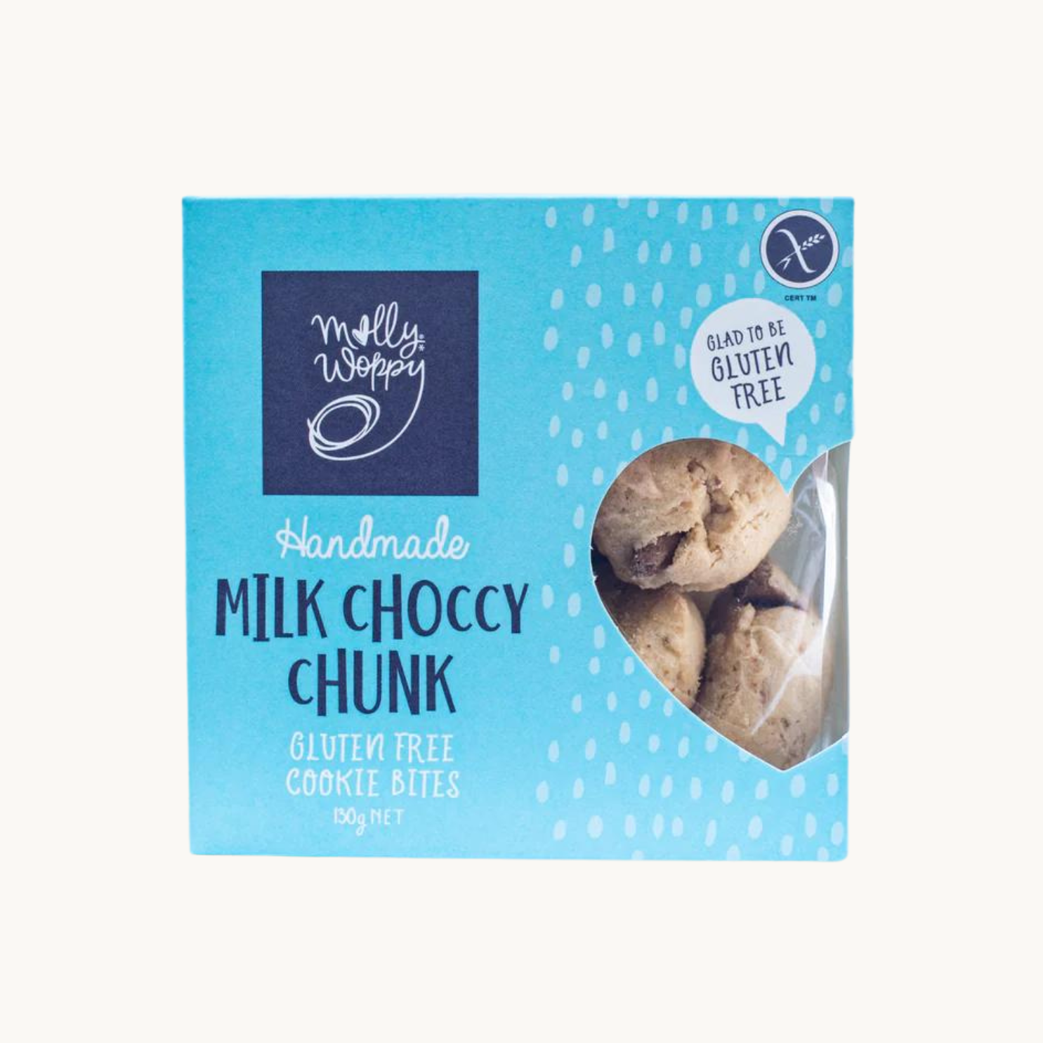 Milk choc chunk cookie box - gift nz