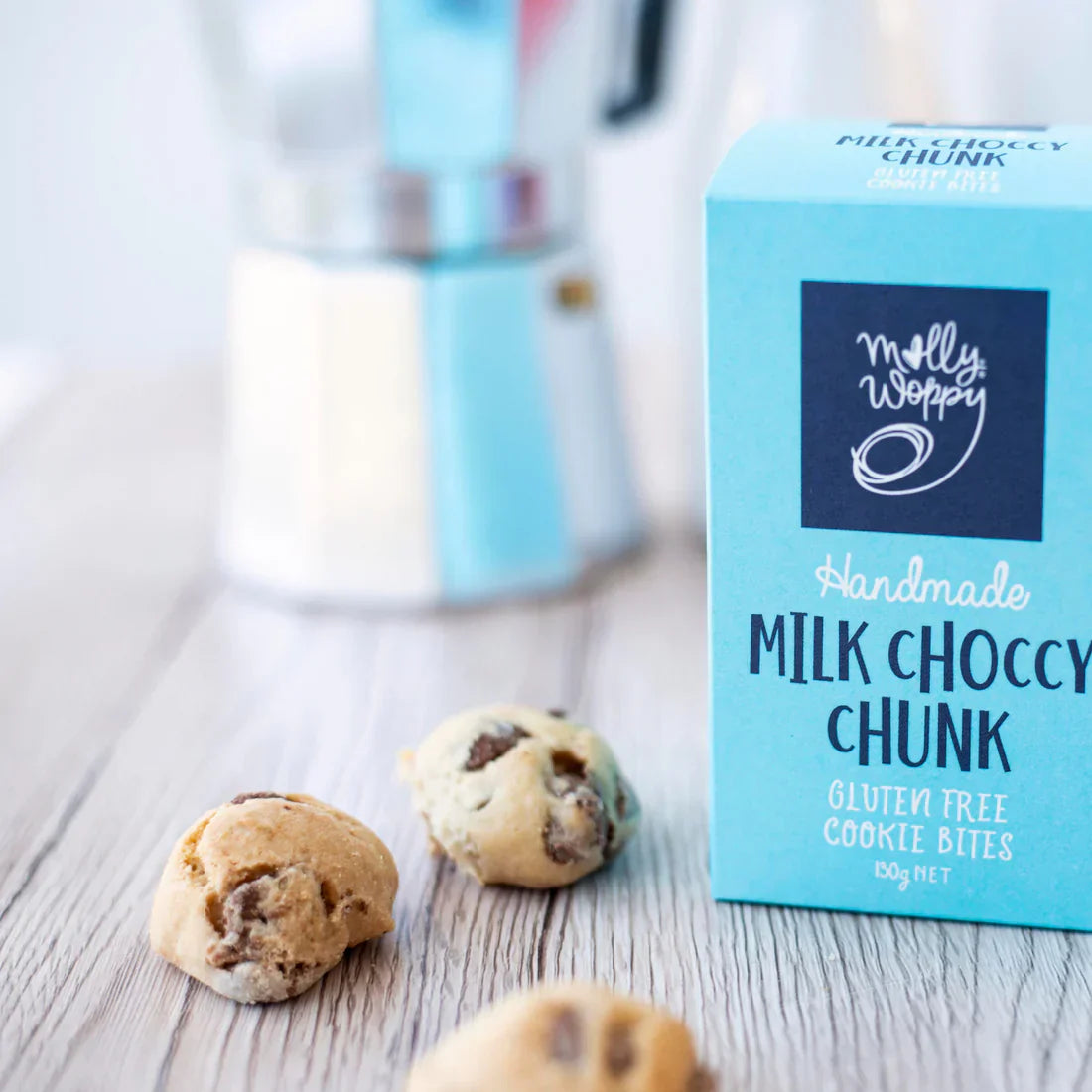 Milk choc chunk cookie box - gift nz