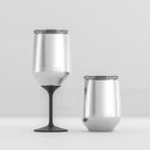 New: huski wine tumbler 2.0 black - gift box nz