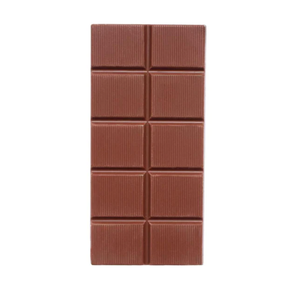 Milk chocolate bar with passionfruit pieces Bennetts New Zealand