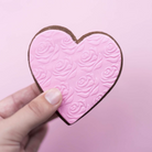 Pink heart cookie - gift box nz