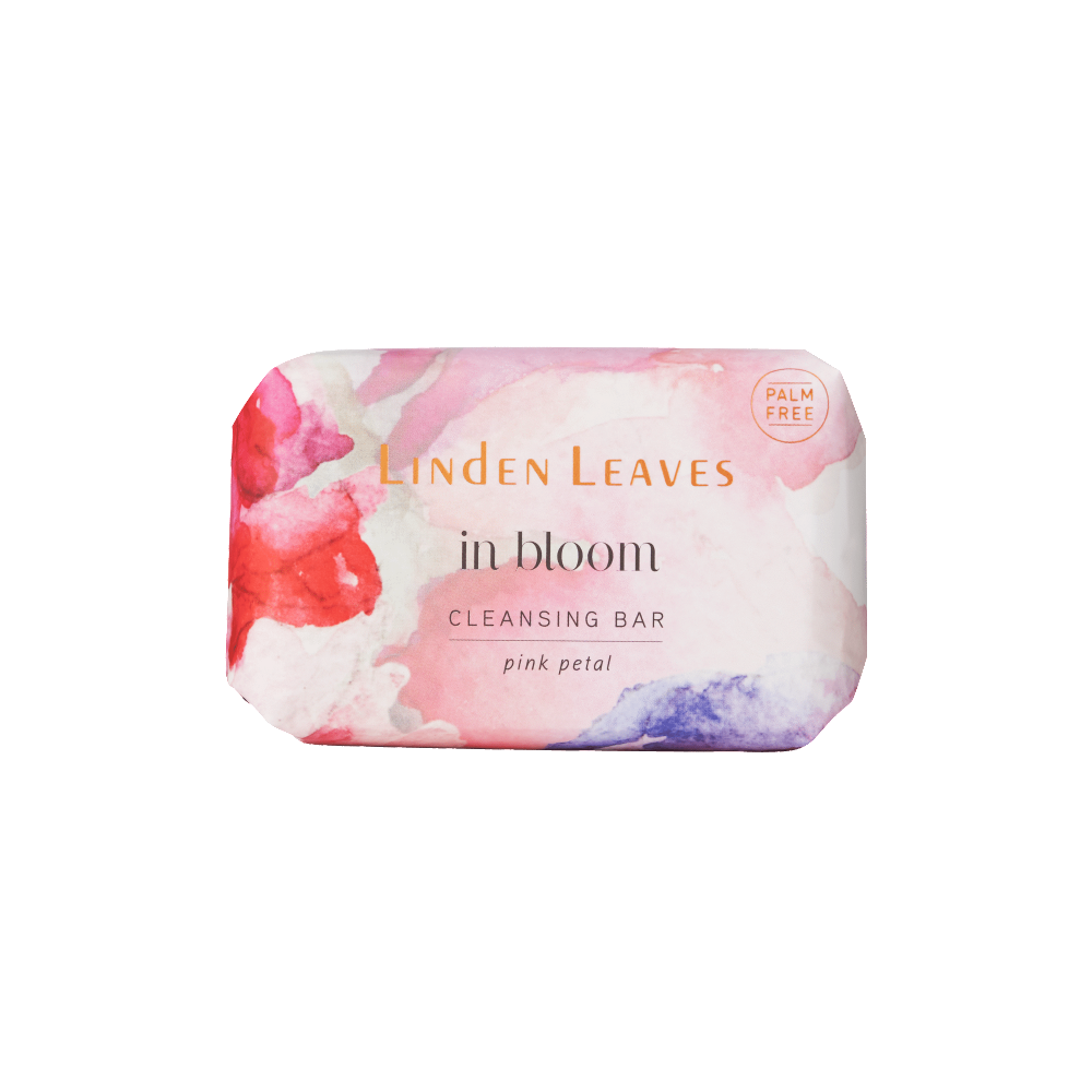 Pink petal cleansing bar - gift box nz