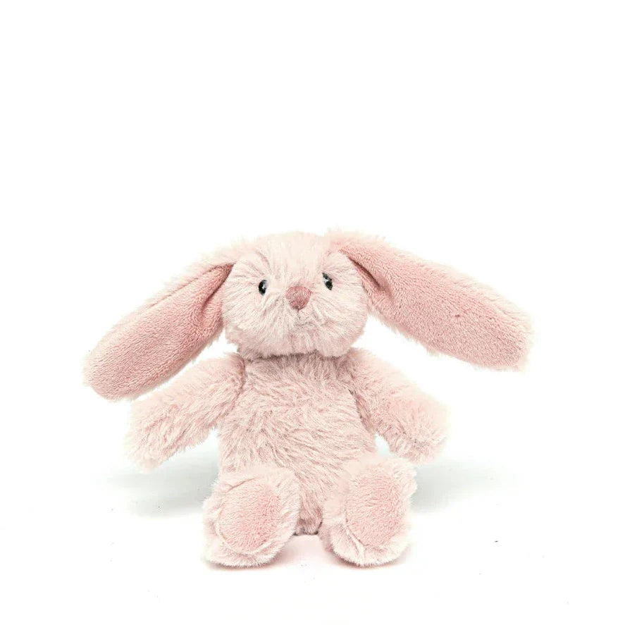 Pixie the bunny pink rattle - gift box nz