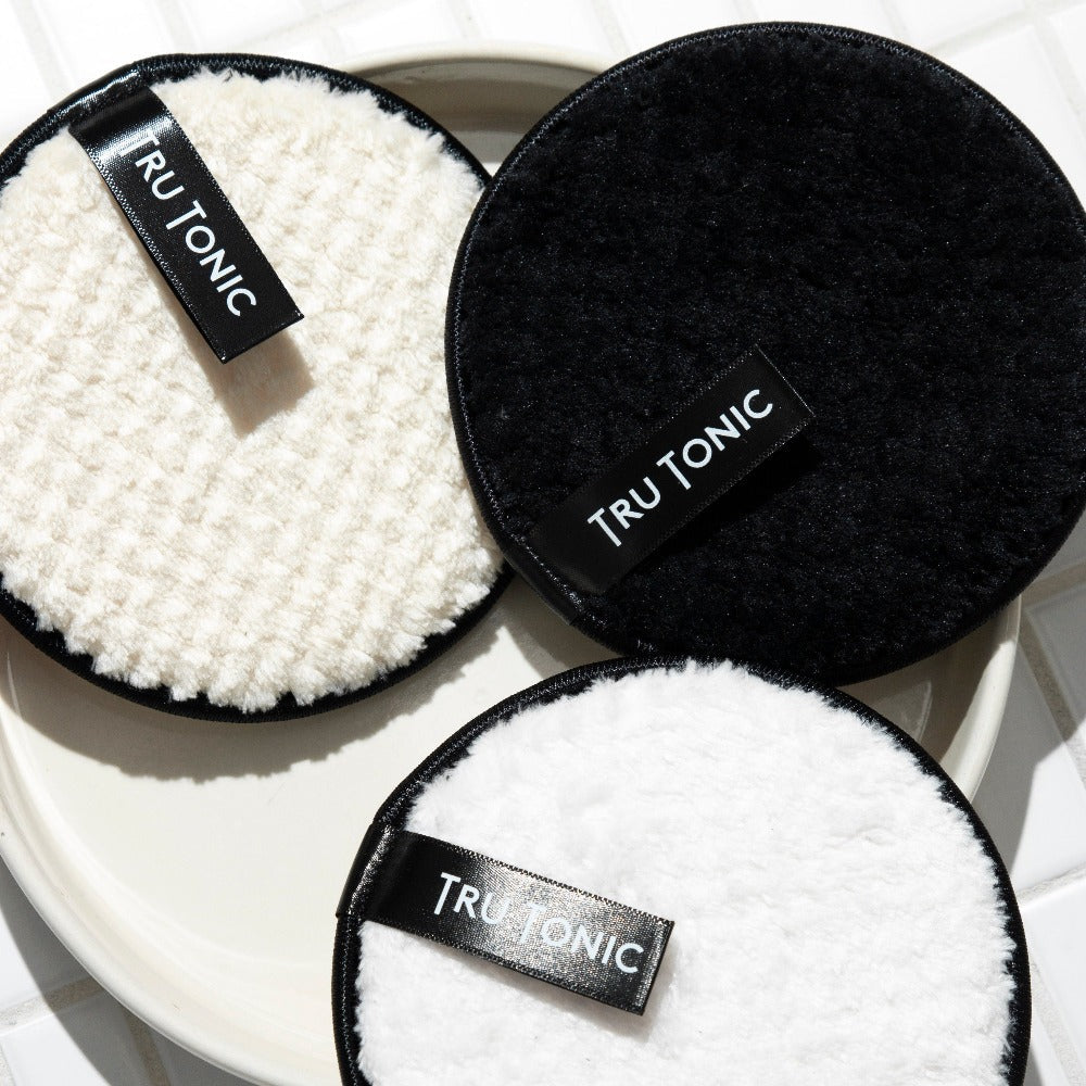Reusable makeup remover // white - gift box nz