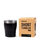 Smoco short tumbler 2.0 black - gift box nz