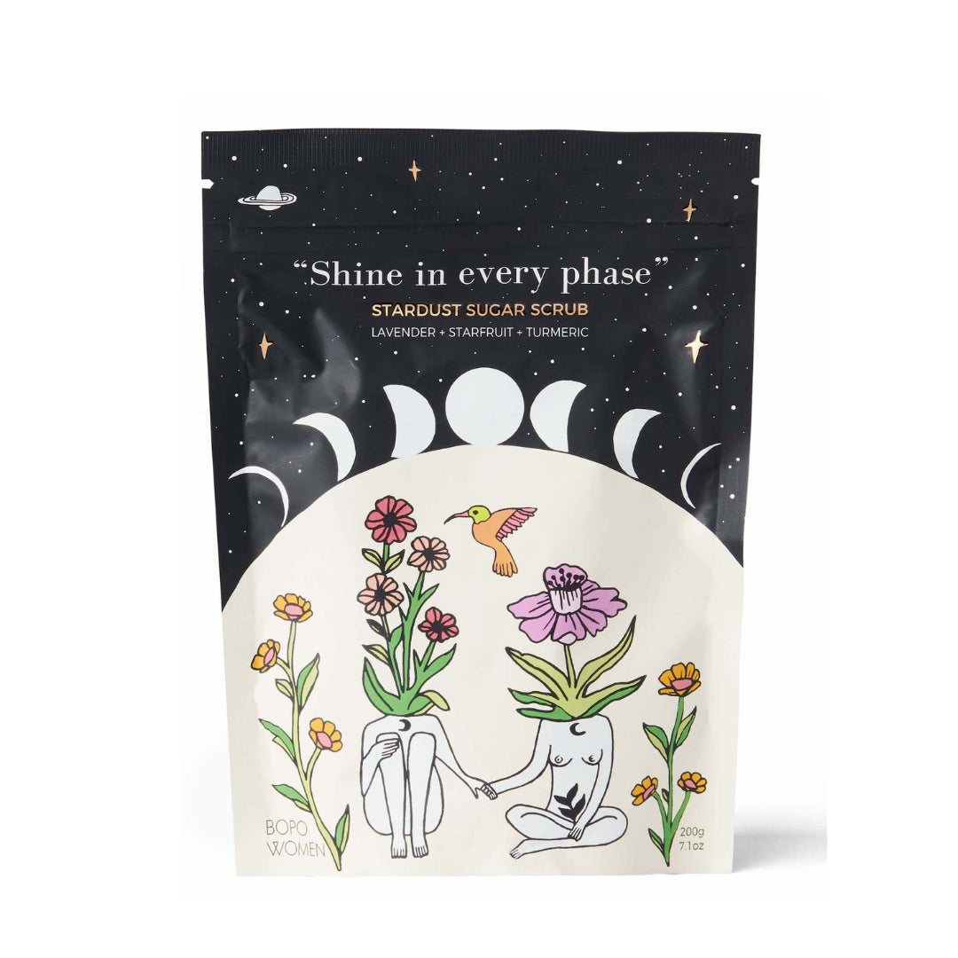 Stardust sugar scrub - gift box nz
